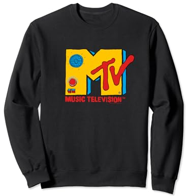 MTV Logo Retro-Boombox Sweatshirt
