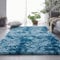 ROHATIM Hochflor Teppich Rund Wohnzimmer Super weich Shaggy Teppich Flauschiger,Soft Area Rug Schlafzimmer Teppiche Super weich Fluffy Kindermatte(grau,100 x 173 cm)