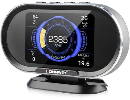 KW206 OBD2 Computer di bordo per auto Display digitale OBD 2 Scanner Consumo di carburante Indicatore della temperatura dell'acqua