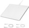 seenda Touchpad für Mac und Windows, Hochpräzises Metall Trackpad mit Multi-Touch Steuerung, Dualmodus Kabelgebundenes Touchpad Maus für MacBook/PC/Laptop(Weiß)