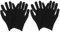 WOONEKY 24 Paare Schwarze Baumwoll handschuhe Winter-Touchscreen-Handschuhe schwarze Handschuhe gardening gloves work gloves Schutzhandschuhe Baumwoll-Handschuhe Handschutz Baumwolle Black