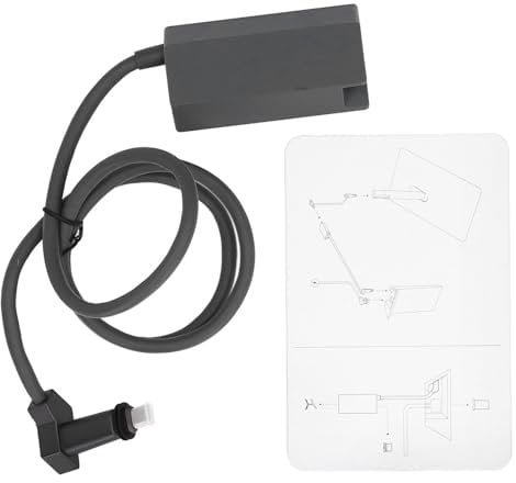 Starlink Ethernet Adapter,1200Mbps Antenna Satellite USB Internet Network Powerline Kit for V2(Gen2) Rectangle Dish Wired External Network (2m / 6.6ft)