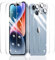 Fylnatc 2 Stück Schutzfolie für iPhone 14 + 2 Stück Kameraschutz + 2 Stück Rückseite Schutzfolie mit einfachem Befestigungswerkzeug, Panzer Schutz Glas, Display Schutzfolie aus gehärtetem Glas
