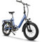 HANEVEAR H6-Light E Bike Klapprad, Elektrofahrräder mit Drehmomentsensor | 14,5Ah 48V Große Akku bis zu 120km+ | 55N.m 250W-Motor | 3.0'' Fat E-Bike, Off-Road Pedelec EBike Herren Damen (Königsblau)
