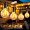 FIFlying Catena Luminosa Esterno 31.9M/104Ft 45+2 G40 LED Lampadine Filo IP44 Impermeabile Lucine da Esterno Giardino Gazebo Esterni Catena Luce per Feste Patio Cortile Matrimonio