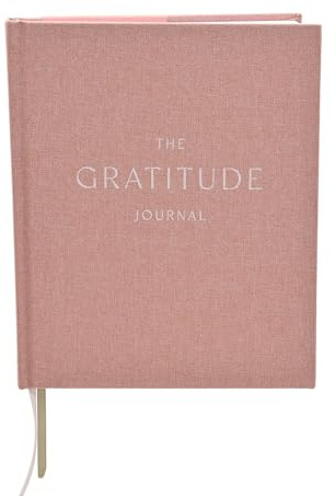 Serenity - Gratitude Journal - Sleek Modern Diary With Thought Provoking Prompts & Exercises to Promote Thankfulness & Positivity - Mind Enriching Gifting & Keepsake - H: 20cm x W: 16cm