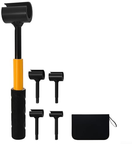 4 in 1 Hinge Adjustment Tool for Rapid Resolution of Door Problems, Metal Construction Suitable for Both Residential and Commercial Settings