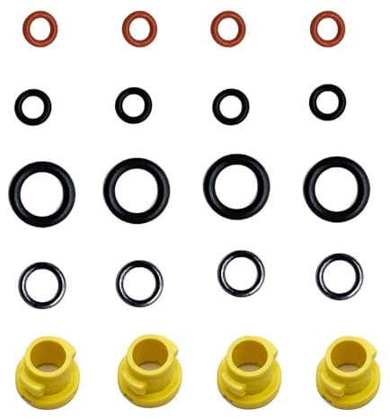 O Ring Nozzle for Pressure Washers, Compatible with Karcher K2 K3 K4 K5 K6 K7 Hose Nozzles, 2.640-729.0 Rubber O-Ring Seal, Durable and High Efficiency