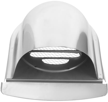 DIYEAH Copertura Per in Acciaio Inossidabile Cappuccio Antipioggia Per Protezione Da Vento e Pioggia Per Da Copertura Antipioggia Per Sfiato Del Tetto