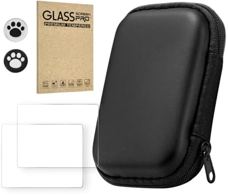 Custodia protettiva da viaggio per R36S/R35S/RGB20S, custodia rigida protettiva da viaggio con pellicola protettiva per lo schermo, custodia per console di gioco