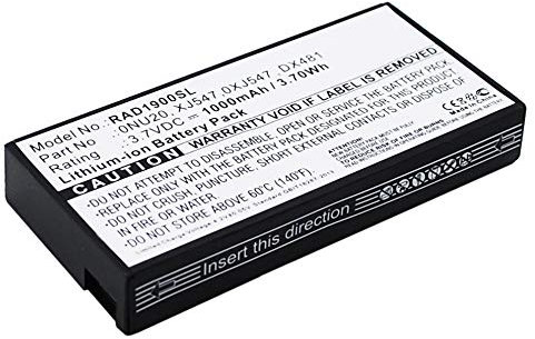 subtel, Akku für Raid-Controller kompatibel mit Dell PowerEdge R710, PowerEdge 2950, PowerEdge R200 (1000mAh, 3.7V)