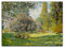 Kunstdruck Poster - Claude Monet Parc Monceau 80x60 cm ca. A1 - Alte Meister Bild ohne Rahmen