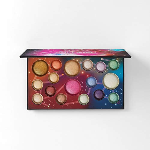 Stellar Collision – 17 Farben Baked Lidschatten & Highlighter Palette