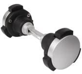 Bouton de sécurité KIDloc pour serrure avec carré de 8mm / norme piscine NF P90-306 / LOCINOX