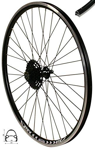 Redondo 27,5 Zoll Hinterrad Laufrad Felge Schwarz + 9 Fach Kassette