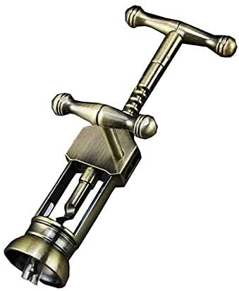 Sacacorchos Profesional Abrebotellas Electrico Abridor De Vino Abridor de vino de aleación de Zinc Vintage, sacacorchos de botella, abridor de Metal, sacacorchos de diseño de apalancamiento para her