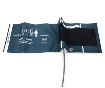 CareforYou Blood Pressure Monitor Cuff Replacement,Electric Sphygmomanometer Cuff,Home Use Cuff with Connector Applicable for 18-26 (46-66CM) Adult Thigh