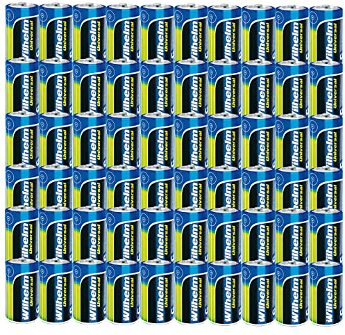 Wilhelm Baby C Batterien LR14 1,5V Universal Alkaline – 100 Stück