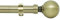 Eson Casa Curtain Pole Extendable 210-300cm(82-118), Dia 25/28mm Adjustable Curtain Rod with 60mm Metal Ball Finials for eyelet curtains, Heavy Duty Decorative Windows Rod Antique Brass