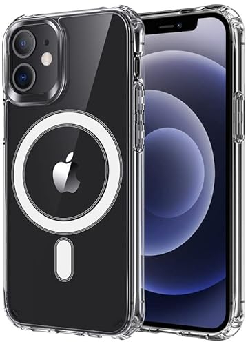Supreme iPhone 11 Clear Case Magnetic Cover Compatible with Magsafe Wireless Charging, Full Body Protection, Shockproof, Anti-Yellow and Ultra Slim Clear Case for iPhone 11