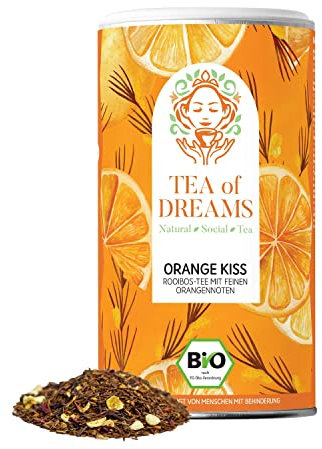 Rooibostee Bio | Orange Kiss Rooibostee mit einem Hauch Orange | loser Tee | 80g