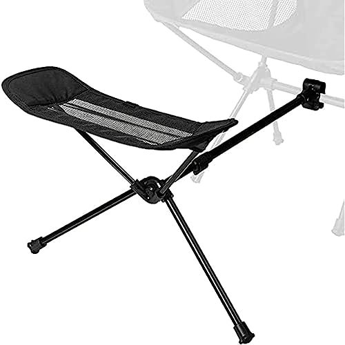 Repose-Pieds Portable Pliable Tabouret Rétractable Réglable Repose-Pieds Ergonomique pour Chaise Longue, Chaise de Camping Accessoire pour La Randonnée, Le Camping, La Plage
