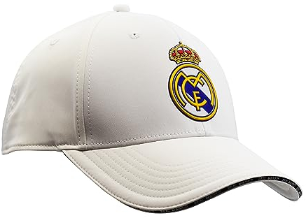 Real Madrid Gorra Nº 44 Niño JR RM White Junior con Licencia del Real Madrid - Talla niño