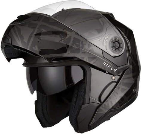 EOLE Casque Modulable RIFLE Noir