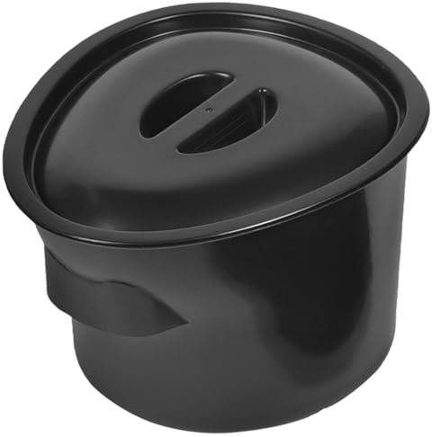 OKUMEYR Pot À Urine Avec Couvercle Pour Adultes Seau De Chambre Portable En Plastique Crachoir Hygiénique Pour Chevet