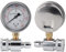 Haofy Pressure Washer Gauge, 3/8in Quick Connect Parts Accessories Gauge, Accurately Measure Up to 6000psi for Effective, Suitable for Car Washing Machines and Other Eq