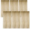 6 Stück Lametta Champagner Gold 1M X 20M Lametta Vorhänge, Gold Lametta Glitzer Vorhang Geburtstag, Tinsel Curtain für Hintergrunddekoration, Partydekoration, Geburtstagsdekoration, Weihnachten