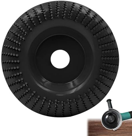 Angle Grinder Wood Carving Disc,Wood Grinding Wheel,Wood Carving Disc Grinder Wheel Disc,Angle Grinder Wood Sanding Disc,Angle Grinder Attachments,Angle Grinder Grinding Disc 100MM Oyiclyea
