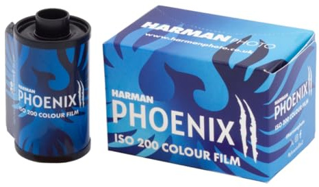 Harman Phoenix II 200 35 mm Farb-Negativ-Rollfilm, ISO, 36 Belichtungen | Farbfotografie mit ISO 200, 36 Belichtungen und Tageslicht-Balance