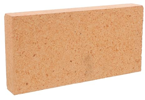 Veemoon Briques Réfractaires en Argile 230x114x30 Mm Légères et Résistantes à Haute Température Isolation Thermique pour Poêles à Bois, Cheminées et Fours à Pizza – Brique de Cuisson
