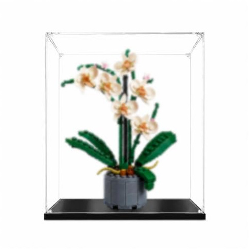 Display Case for lego 10311 Orchid Model, Clear Acrylic Box