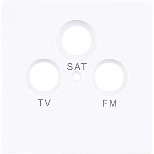 REV Futura, Abdeckung Antennendose (TV/SAT/RF), weiss