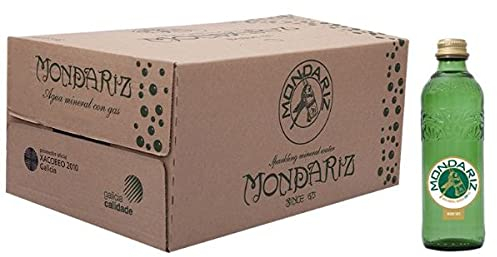 Agua con gas Mondariz - Caja de 24 botellas de cristal de 50 cl
