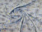 Gebürsteter Baumwoll-Flanellstoff, blau, Meterware