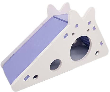 Fulenyi Hamster, cachette pour Hamster, échelle d'escala, Toboggan, Maison Hamster, Jouet à Bascule pour Petits Hamsters