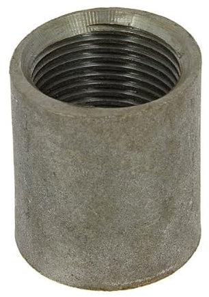 Manchon acier noir égal 43mm pour bobine taraudé cylindrique Femelle 1