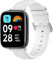 RuenTech Bracelet de rechange en cuir véritable pour Xiaomi Redmi Watch 3 Active/Lite - Blanc