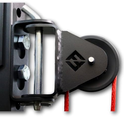 F&F STEEL Rack Mounted Swivel Pulley - 180 Degree Smooth-Glide Pulley for Full-Body Workouts, Home Gym Compatible