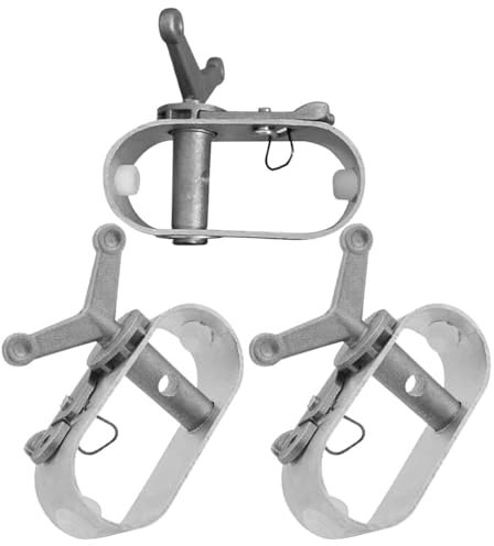 Milisten 3pcs Pool Cable Winch for Ground Pool Cover Winter Use Self-locked Cable Tightener Tool