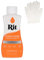 Rit Dye - Tinte líquido para tela, para manualidades, ropa y decoración, botella de 8 onzas, naranja (guantes incluidos)