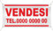 Banner Striscione VENDESI AFFITTASI con SCRITTA E NUMERO PERSONALIZZATO Personalizzabile CARTELLO misure personalizzate, con occhielli BN01