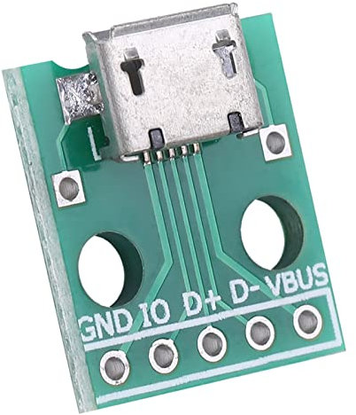 ICS für Integrierte Schaltkreise, Dip-Adapter USB auf Dip-Board, Micro-USB-Buchse, USB-Dip-Adapter, USB-Dip-Adapterplatine, 4P-USB-Dip-Adapter USB