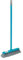 Indoor Broom Soft Sweeping Brush Head Handle Kitchen Floor Sweeper Cleaning (Blue)