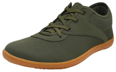 Unisex Barfußschuhe Damen Herren Breite Barfuss Schuhe Weich Bequem Walkingschuhe Fitnessschuhe Trailrunning Barfussschuhe Sneaker Atmungsaktive Freizeitschuhe Minimalistische