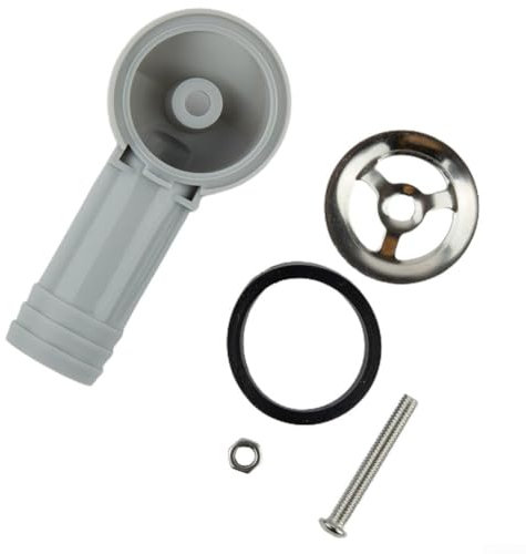 Lecreatekit Repuestos resistentes del tapón del grifo del desbordamiento del fregadero de la cocina diseñados para el uso a largo plazo