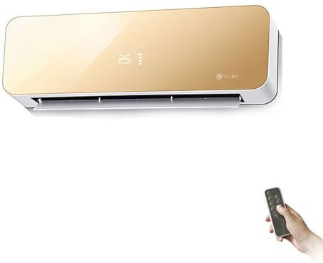 Riscaldatore a Parete da 3000 W, Termoventilatore in Ceramica PTC con Telecomando, Timer 8 Ore, per 5-30㎡, Regolazione 18-45°, Riscaldatore Elettrico Impermeabile per Camera da Letto, Bagno, Ufficio